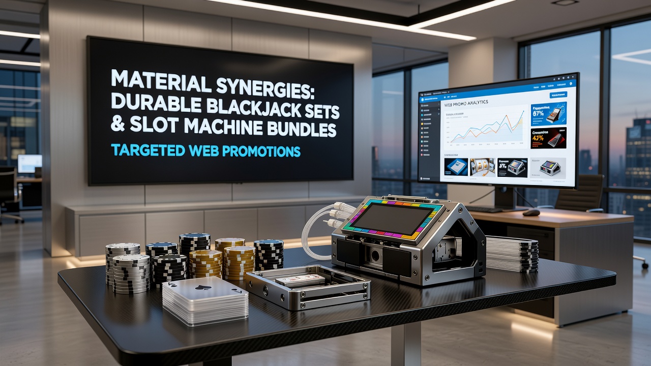 Material Interactions Driving Durability in Coordinated Blackjack and Slot Equipment Bundles Marketed Digitally